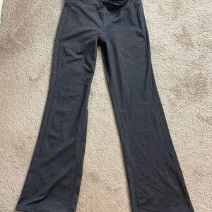 Athleta gray Flared Yoga Pants